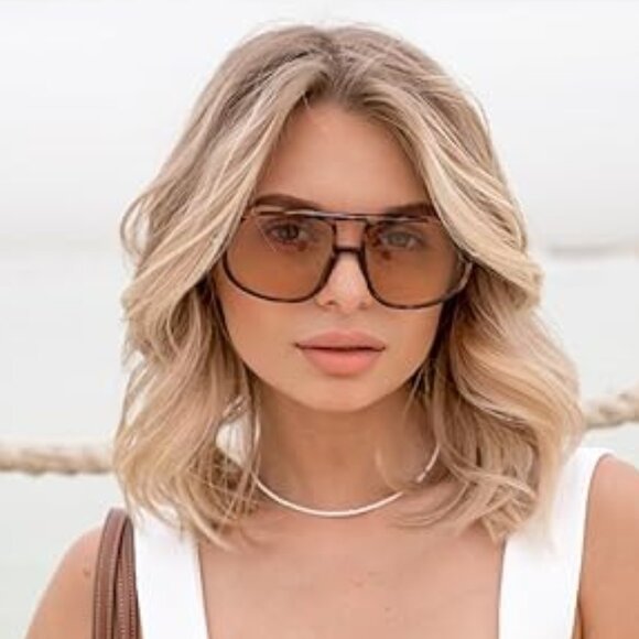Classic vintage double sunglasses
